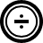 obelus-circle